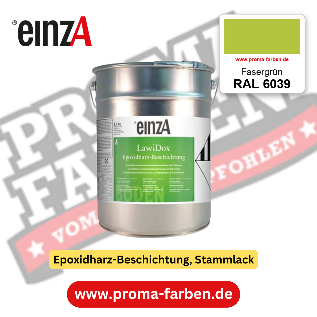 einzA LawiDox Epoxidharz-Beschichtung RAL 6039 Fasergrün – online kaufen bei Proma Farben