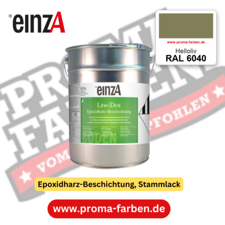 einzA LawiDox Epoxidharz-Beschichtung RAL 6040 Helloliv – online kaufen bei Proma Farben