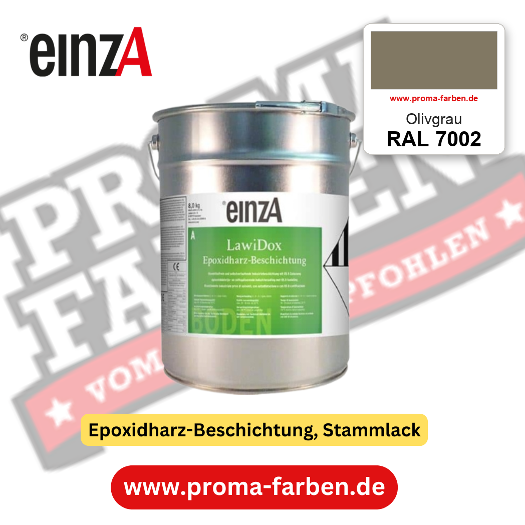 einzA LawiDox Epoxidharz-Beschichtung RAL 7002 Olivgrau – online kaufen bei Proma Farben