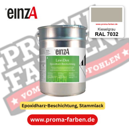 einzA LawiDox Epoxidharz-Beschichtung RAL 7032 Kieselgrau – online kaufen bei Proma Farben