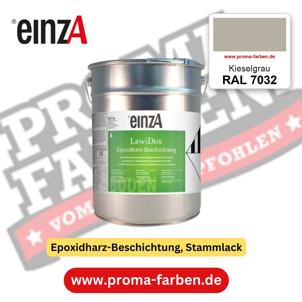 einzA LawiDox Epoxidharz-Beschichtung RAL 7032 Kieselgrau – online kaufen bei Proma Farben