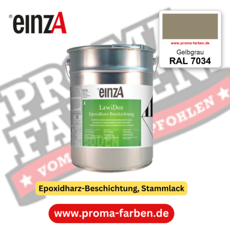 einzA LawiDox Epoxidharz-Beschichtung RAL 7034 Gelbgrau – online kaufen bei Proma Farben