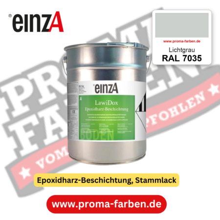 einzA LawiDox Epoxidharz-Beschichtung RAL 7035 Lichtgrau – online kaufen bei Proma Farben