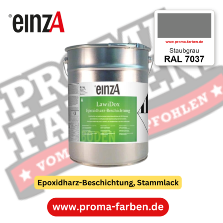 einzA LawiDox Epoxidharz-Beschichtung RAL 7037 Staubgrau – online kaufen bei Proma Farben
