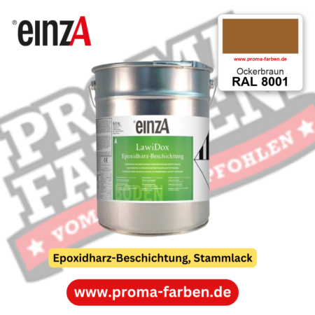 einzA LawiDox Epoxidharz-Beschichtung RAL 8001 Ockerbraun – online kaufen bei Proma Farben