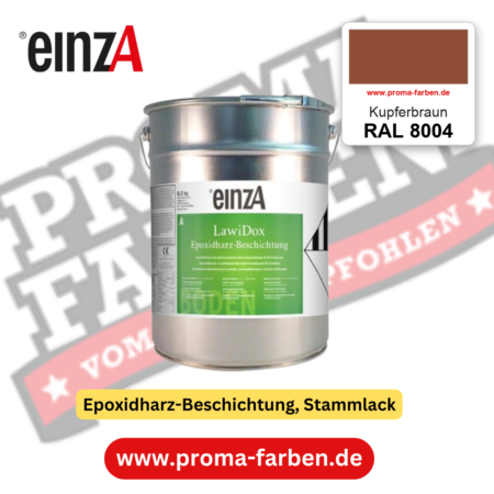 einzA LawiDox Epoxidharz-Beschichtung RAL 8004 Kupferbraun – online kaufen bei Proma Farben