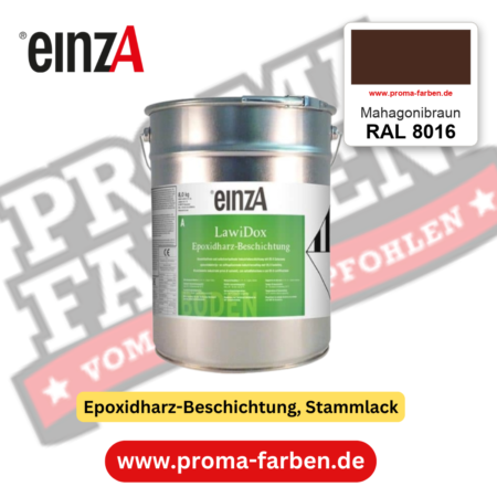 einzA LawiDox Epoxidharz-Beschichtung RAL 8016 Mahagonibraun – online kaufen bei Proma Farben