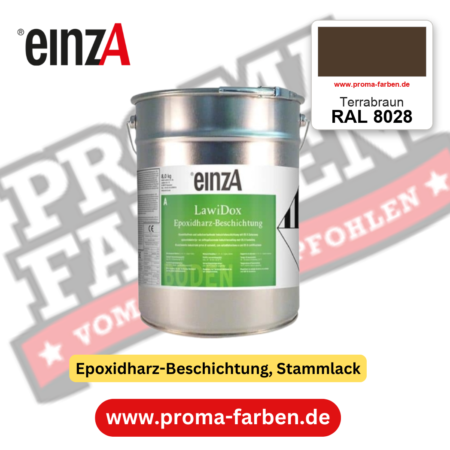 einzA LawiDox Epoxidharz-Beschichtung RAL 8028 Terrabraun – online kaufen bei Proma Farben