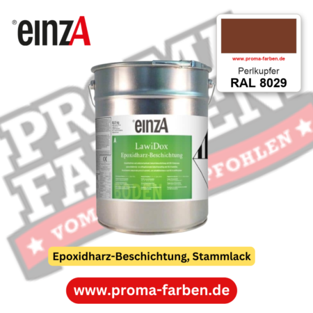einzA LawiDox Epoxidharz-Beschichtung RAL 8029 Perlkupfer – online kaufen bei Proma Farben