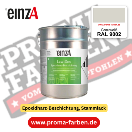 einzA LawiDox Epoxidharz-Beschichtung RAL 9002 Grauweiß – online kaufen bei Proma Farben