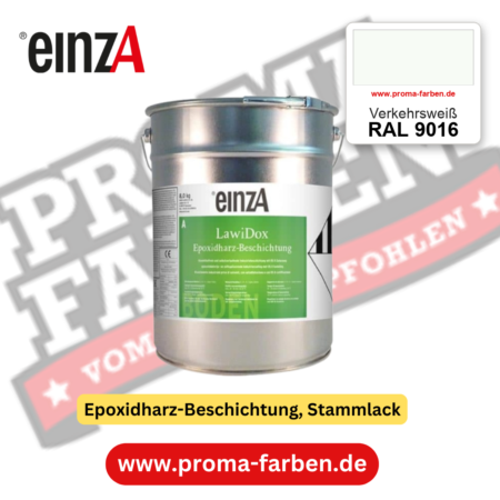 einzA LawiDox Epoxidharz-Beschichtung RAL 9016 Verkehrsweiß – online kaufen bei Proma Farben