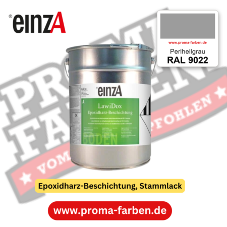 einzA LawiDox Epoxidharz-Beschichtung RAL 9022 Perlhellgrau – online kaufen bei Proma Farben