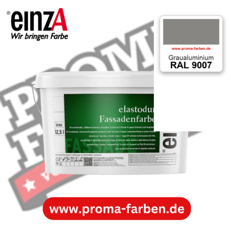 einzA elastodur Fassadenfarbe RAL 9007 Graualuminium – online kaufen bei Proma Farben
