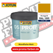 Jotaproff Prima Air 05 RAL 1005 Honiggelb – deckende matte Innenraumfarbe von Jotun, online kaufen bei Proma Farben