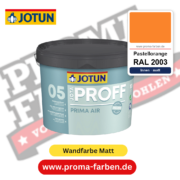 Jotaproff Prima Air 05 RAL 2003 Pastellorange – deckende matte Innenraumfarbe von Jotun, online kaufen bei Proma Farben