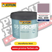 Jotaproff Prima Air 05 RAL 4009 Pastellviolett – deckende matte Innenraumfarbe von Jotun, online kaufen bei Proma Farben