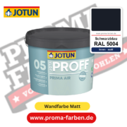 Jotaproff Prima Air 05 RAL 5004 Schwarzblau – deckende matte Innenraumfarbe von Jotun, online kaufen bei Proma Farben