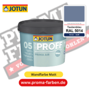 Jotaproff Prima Air 05 RAL 5014 Taubenblau – deckende matte Innenraumfarbe von Jotun, online kaufen bei Proma Farben