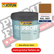Jotaproff Prima Air 05 RAL 8001 Ockerbraun – deckende matte Innenraumfarbe von Jotun, online kaufen bei Proma Farben