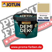 Jotun Demidekk Infinity Details RAL 1000 Grünbeige – deckende Fenster- und Türenfarbe von Jotun, online kaufen bei Proma Farben