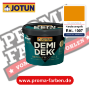Jotun Demidekk Infinity Details RAL 1007 Narzissengelb – deckende Fenster- und Türenfarbe von Jotun, online kaufen bei Proma Farben