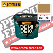 Jotun Demidekk Infinity Details RAL 1011 Braunbeige – deckende Fenster- und Türenfarbe von Jotun, online kaufen bei Proma Farben