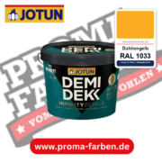 Jotun Demidekk Infinity Details RAL 1033 Dahliengelb – deckende Fenster- und Türenfarbe von Jotun, online kaufen bei Proma Farben