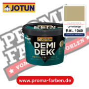 Jotun Demidekk Infinity Details RAL 1040 Lehmbeige – deckende Fenster- und Türenfarbe von Jotun, online kaufen bei Proma Farben