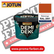 Jotun Demidekk Infinity Details RAL 2001 Rotorange – deckende Fenster- und Türenfarbe von Jotun, online kaufen bei Proma Farben