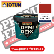 Jotun Demidekk Infinity Details RAL 3000 Feuerrot – deckende Fenster- und Türenfarbe von Jotun, online kaufen bei Proma Farben