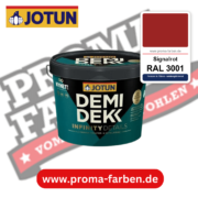 Jotun Demidekk Infinity Details RAL 3001 Signalrot – deckende Fenster- und Türenfarbe von Jotun, online kaufen bei Proma Farben
