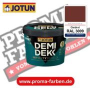 Jotun Demidekk Infinity Details RAL 3009 Oxidrot – deckende Fenster- und Türenfarbe von Jotun, online kaufen bei Proma Farben