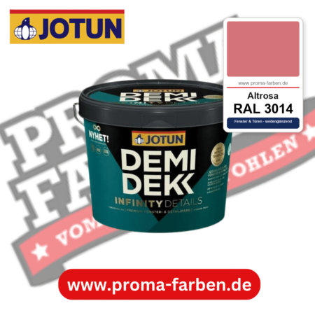 Jotun Demidekk Infinity Details RAL 3014 Altrosa – deckende Fenster- und Türenfarbe von Jotun, online kaufen bei Proma Farben