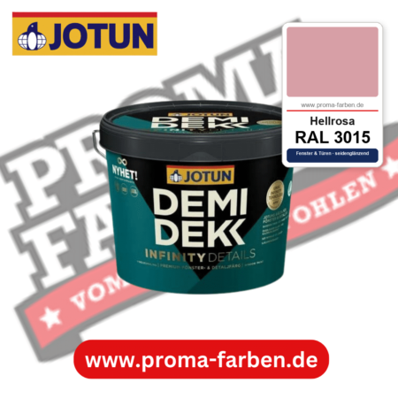 Jotun Demidekk Infinity Details RAL 3015 Hellrosa – deckende Fenster- und Türenfarbe von Jotun, online kaufen bei Proma Farben