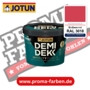 Jotun Demidekk Infinity Details RAL 3018 Erdbeerrot – deckende Fenster- und Türenfarbe von Jotun, online kaufen bei Proma Farben
