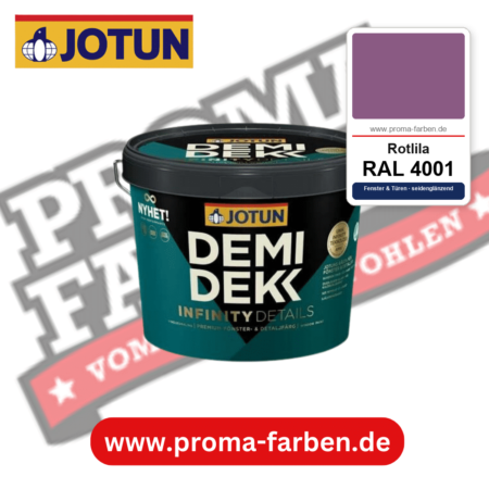 Jotun Demidekk Infinity Details RAL 4001 Rotlila – deckende Fenster- und Türenfarbe von Jotun, online kaufen bei Proma Farben