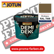 Jotun Demidekk Infinity Details RAL 7008 Khakigrau – deckende Fenster- und Türenfarbe von Jotun, online kaufen bei Proma Farben