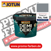 Jotun Demidekk Infinity Details RAL 7046 Telegrau 2 – deckende Fenster- und Türenfarbe von Jotun, online kaufen bei Proma Farben