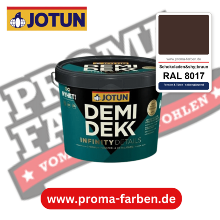 Jotun Demidekk Infinity Details RAL 8017 Schokoladen&shy;braun – deckende Fenster- und Türenfarbe von Jotun, online kaufen bei Proma Farben