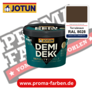 Jotun Demidekk Infinity Details RAL 8028 Terrabraun – deckende Fenster- und Türenfarbe von Jotun, online kaufen bei Proma Farben