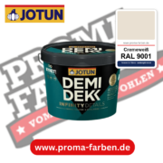 Jotun Demidekk Infinity Details RAL 9001 Cremeweiß – deckende Fenster- und Türenfarbe von Jotun, online kaufen bei Proma Farben