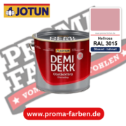 Jotun Demidekk Oljetäckfärg RAL 3015 Hellrosa – ölbasierte deckende Holz- und Wetterschutzfarbe, online kaufen bei Proma Farben