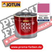 Jotun Demidekk Oljetäckfärg RAL 4003 Erikaviolett – ölbasierte deckende Holz- und Wetterschutzfarbe, online kaufen bei Proma Farben