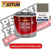 Jotun Demidekk Oljetäckfärg RAL 7006 Beigegrau – ölbasierte deckende Holz- und Wetterschutzfarbe, online kaufen bei Proma Farben