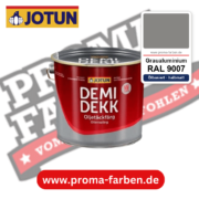 Jotun Demidekk Oljetäckfärg RAL 9007 Graualuminium – ölbasierte deckende Holz- und Wetterschutzfarbe, online kaufen bei Proma Farben