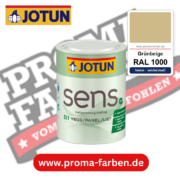 Jotun Sens Vegg/Panel/List 07 RAL 1000 Grünbeige – emissionsarme Innenwandfarbe für Allergiker, online kaufen bei Proma Farben