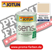 Jotun Sens Vegg/Panel/List 07 RAL 1015 Hellelfenbein – emissionsarme Innenwandfarbe für Allergiker, online kaufen bei Proma Farben