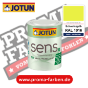 Jotun Sens Vegg/Panel/List 07 RAL 1016 Schwefelgelb – emissionsarme Innenwandfarbe für Allergiker, online kaufen bei Proma Farben