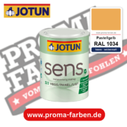 Jotun Sens Vegg/Panel/List 07 RAL 1034 Pastellgelb – emissionsarme Innenwandfarbe für Allergiker, online kaufen bei Proma Farben