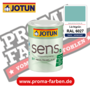 Jotun Sens Vegg/Panel/List 07 RAL 6027 Lichtgrün – emissionsarme Innenwandfarbe für Allergiker, online kaufen bei Proma Farben